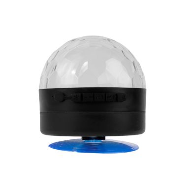 Parlante inalámbrico colorido impermeable de baño con ventosa mod ac ccds1 06 negra -  Miniso