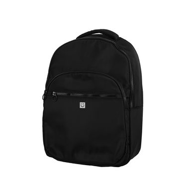 Mochila escolar miniso serie basicos de nylon negro -  Miniso