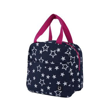 Lonchera miniso rectangular estrellas azul -  Miniso