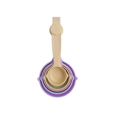 Utensilio de cocina juego de cucharas medidoras color claro 5 piezas serie miniso -  Miniso