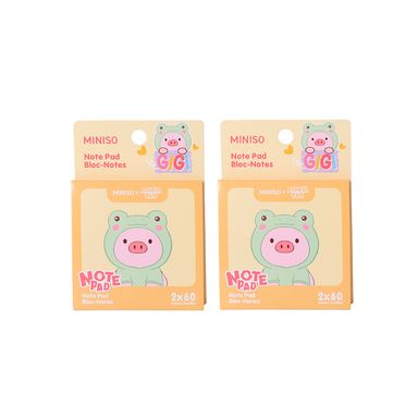 Post it cerdo rana serie gigi -  Miniso