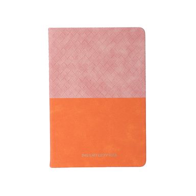 Cuaderno a5 cover de tapa dura 80 hojas serie peach pink -  Miniso