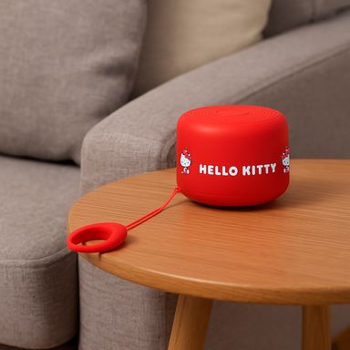 Parlante inalámbrico hello kitty modelo bt2602 rojo miniso -  Miniso