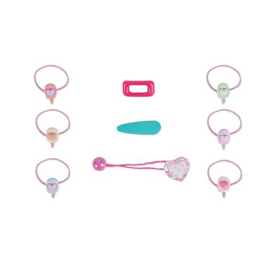 Set de accesorios para cabello paletas 9pzas -  Miniso