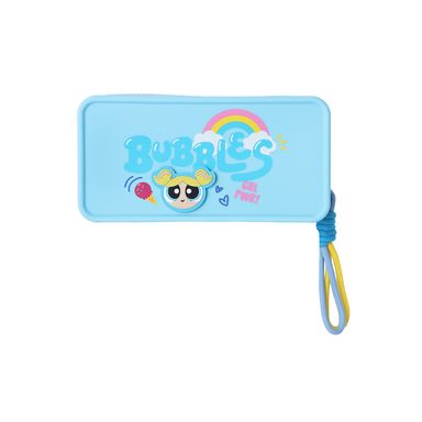 Cosmetiquera silicon cuadrada powerpuff girls azul -  Las Chicas Superpoderosas