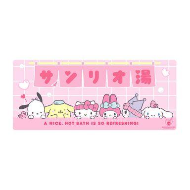 Mouse pad largo personajes sanrio rosa -  Sanrio