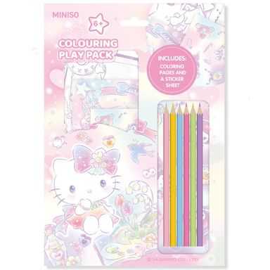 Libro para colorear set hello kitty serie sanrio -  Sanrio