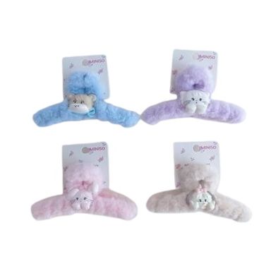 Pinza para cabello serie mikko peluche -  Mikko