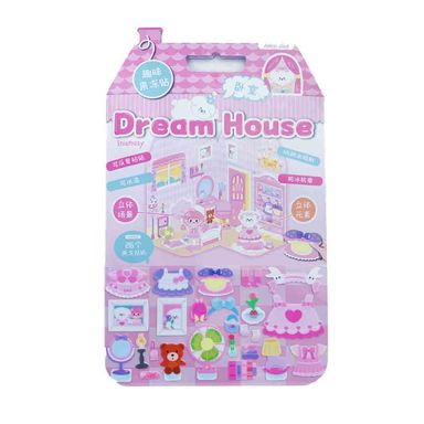 Stickers casa de ensueño jelly 3d libro dormitorio serie miniso -  Miniso