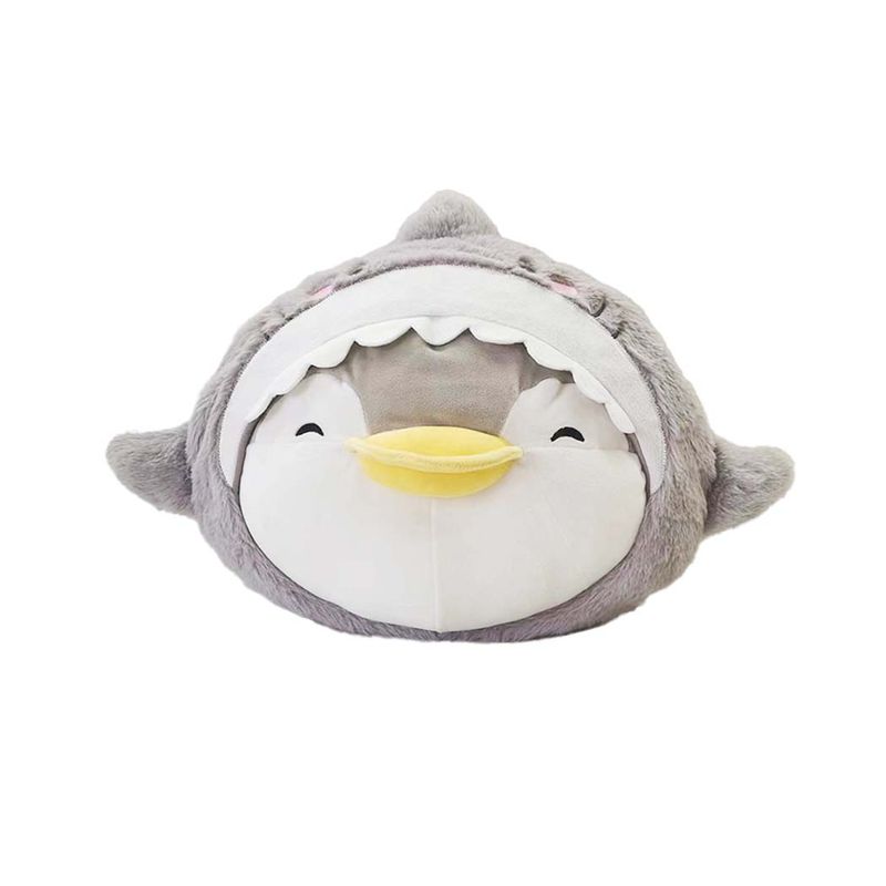 Almohada-con-forma-de-cabeza-de-pinguino-gris-penman-serie-mini-family-Mini-Family-1-26476