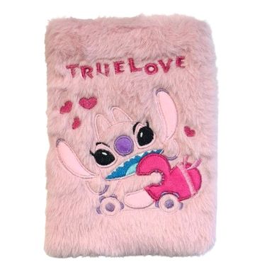 Cuaderno true love angel b6 peluche tapa dura 80 hojas serie lilo & stitch disney -  Lilo & Stitch