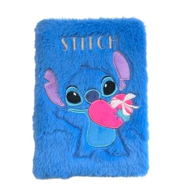 Cuaderno b6 peluche de tapa dura 80 hojas pdq serie lilo & stitch disney -  Lilo & Stitch