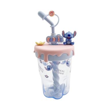Tomatodo de plástico con sorbete de la colección disney stitch dinner party de 560 ml stitch -  Stitch Dinner Party