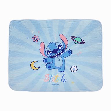 Manta disney lilo & stitch dinner party azul -  Stitch Dinner Party