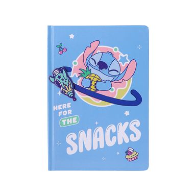 Cuaderno de tapa dura 80 hojas serie lilo & stitch disney -  Stitch Dinner Party
