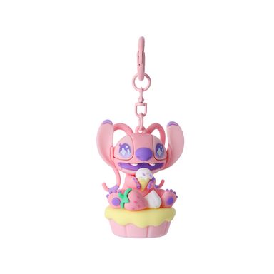 Llavero 3d stitch dinner party pastel de fresa angel -  Stitch Dinner Party
