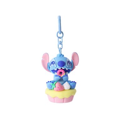 Llavero 3d stitch dinner party pastel de fresa stitch -  Stitch Dinner Party
