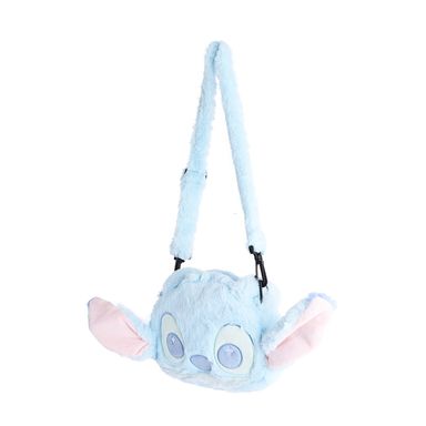 Bolsa crossbody de peluche con forma de cabeza stitch -  Lilo & Stitch