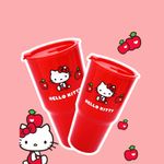 Vaso-de-pl-stico-con-tapa-abatible-de-la-colecci-n-apple-de-hello-kitty-800-ml-rojo-sanrio-Sanrio-2-17479