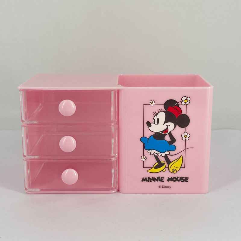 Organizador-de-pl-stico-disney-mickey-de-tres-capas-para-escritorio-minnie-Disney-2-28100