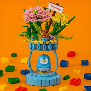 Bloques miniflores familiares peonia serie mini family -  Mini Family