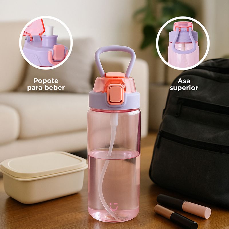 Tomatodo-de-pl-stico-botella-tritan-contraste-color-780ml-rosa-morado-Miniso-5-28707