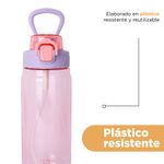 Tomatodo-de-pl-stico-botella-tritan-contraste-color-780ml-rosa-morado-Miniso-6-28707