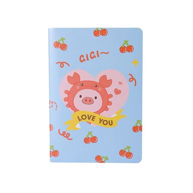 Cuaderno encuadernado con puntadas en relieve a5 40 hojas serie gigi -  Miniso