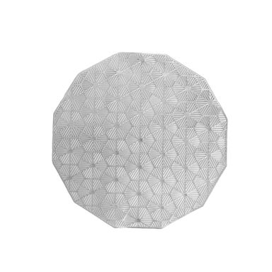 Mantel individual miniso geométrico plata -  Miniso