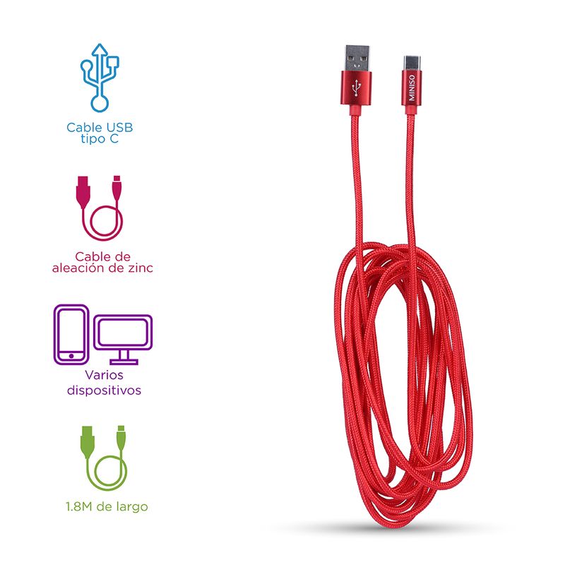 Cable-de-datos-duradero-de-aleaci-n-de-alumino-trenzado-tipo-c-3a-1-8m-rojo-Miniso-3-8979