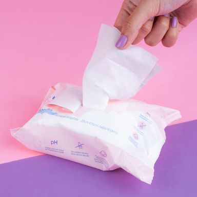 Toallitas húmedas aptas para la piel de forest family 40 toallitas -  Miniso