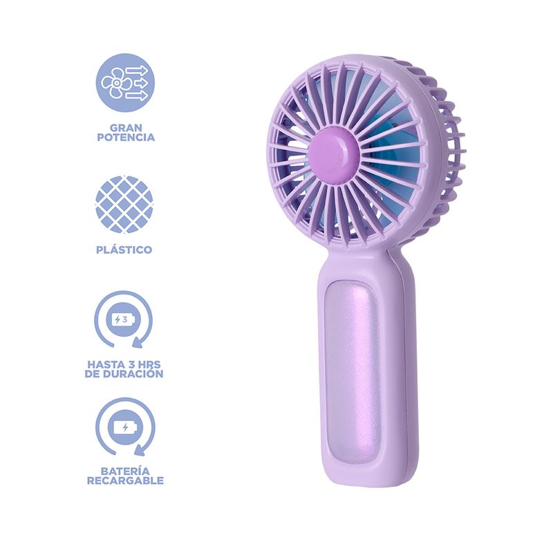 Ventilador-de-mano-plegable-miniso-tornasol-morado-Miniso-3-28914