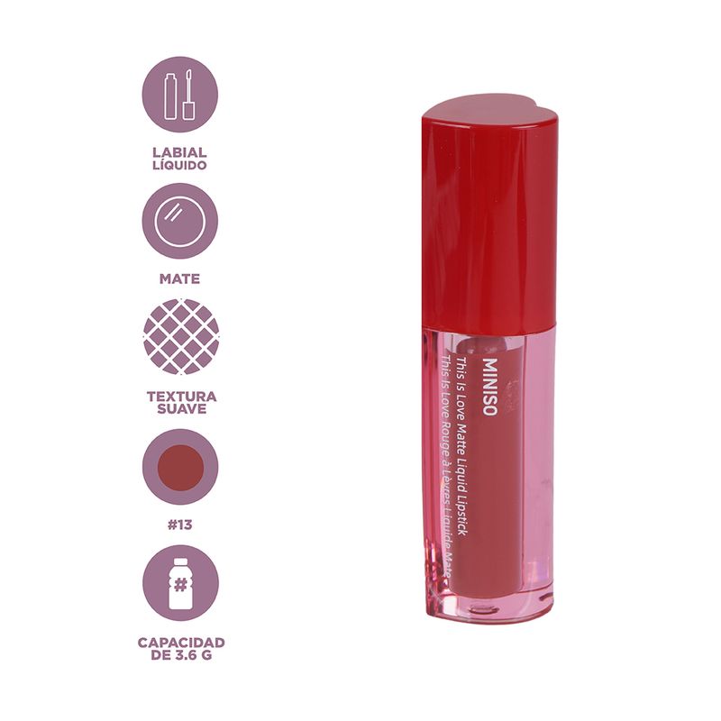 Labial-l-quido-mate-this-is-love-13-Miniso-3-28926