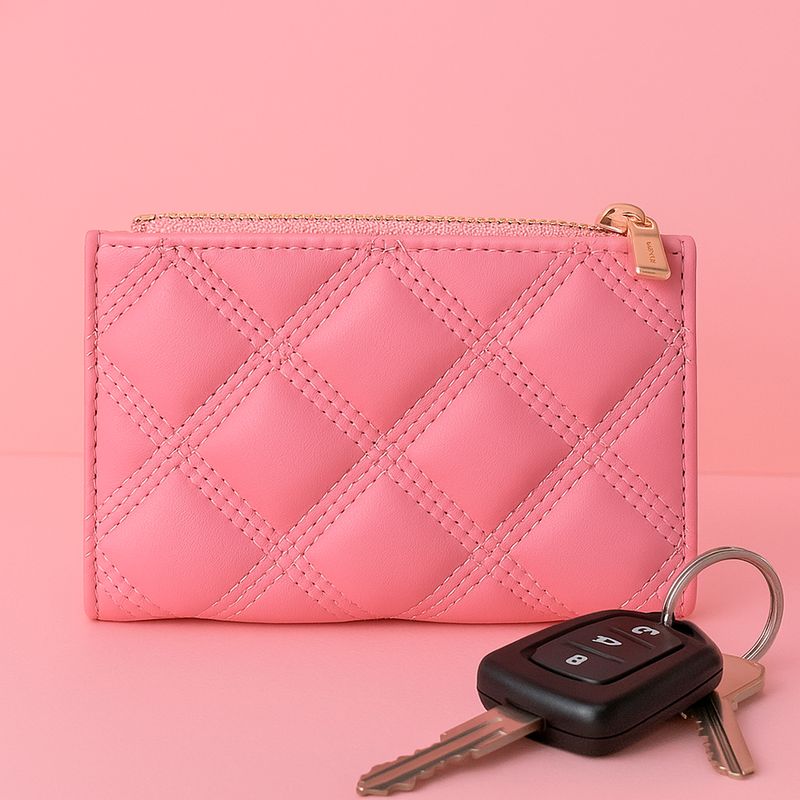 Cartera-para-mujer-metalase-rombo-rosa-Miniso-2-28551