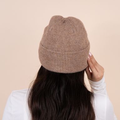 Gorro tejido miniso basico café -  Miniso
