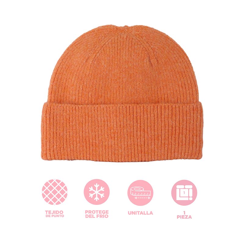 Gorro-tejido-miniso-basico-naranja-Miniso-4-28985