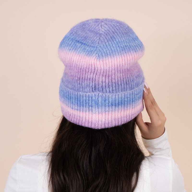 Gorro-tejido-miniso-color-degradado-lila-azul-Miniso-2-28987