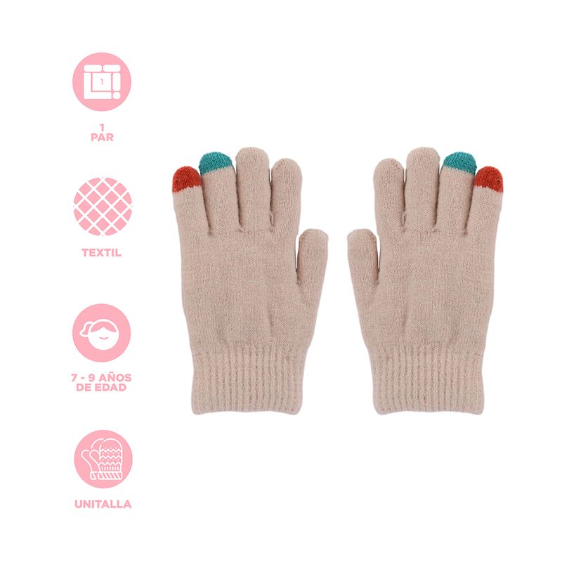 Guantes-afelpados-infantiles-miniso-astronauta-beige-Miniso-4-28990