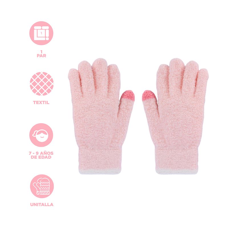 Guantes-afelpados-infantiles-miniso-conejito-rosa-Miniso-4-28992