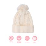 Gorro-tejido-miniso-trenzado-con-borla-de-peluche-blanco-Miniso-3-29009