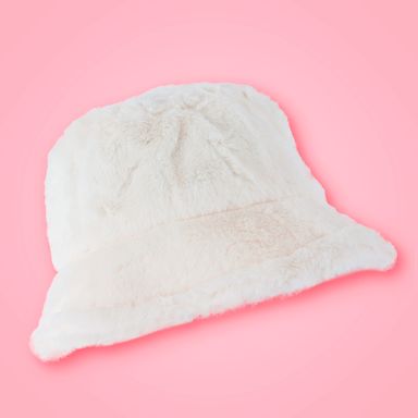 Sombrero de cubo afelpado miniso blanco -  Miniso