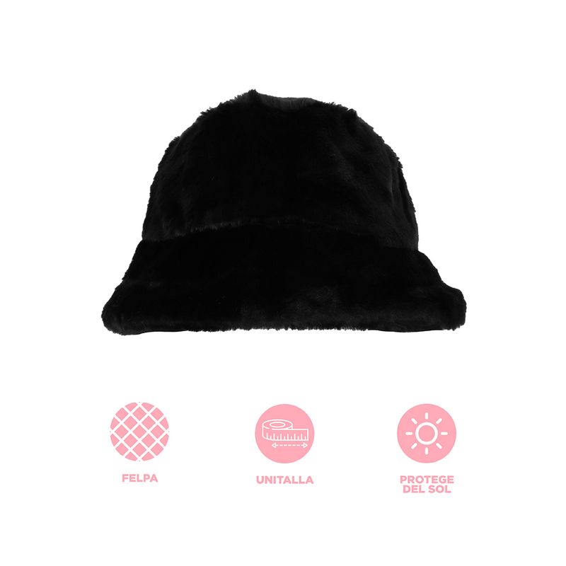 Sombrero-de-cubo-afelpado-miniso-negro-Miniso-3-29013