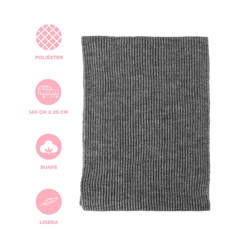 Bufanda-basica-miniso-gris-Miniso-3-29018