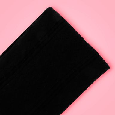 Bufanda diseño grecas miniso negro -  Miniso