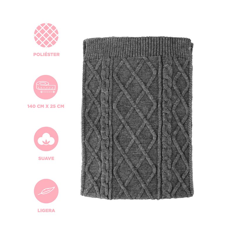Bufanda-dise-o-grecas-miniso-gris-Miniso-3-29021