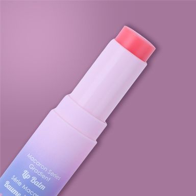 Bálsamo labial degradado serie macaron aroma a frambuesa -  Miniso