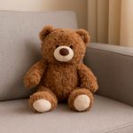 Peluche-oso-sentado-marr-n-serie-miniso-Miniso-2-29044