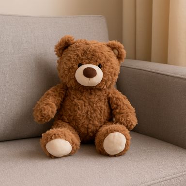 Peluche oso sentado marrón serie miniso -  Miniso
