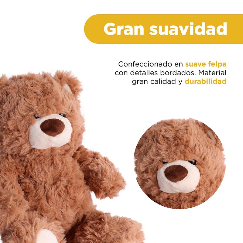 Peluche-oso-sentado-marr-n-serie-miniso-Miniso-4-29044