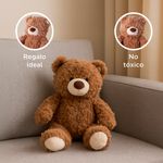 Peluche-oso-sentado-marr-n-serie-miniso-Miniso-5-29044
